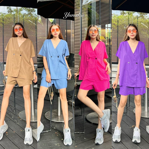 YUNAKA Two Piece Set